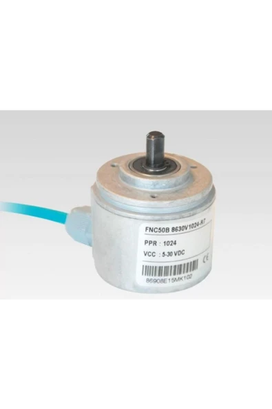 FENAC 50B 8430V1024 - R7 Ø50 mm, 8 mm Pimli Encoder ürün görseli 1