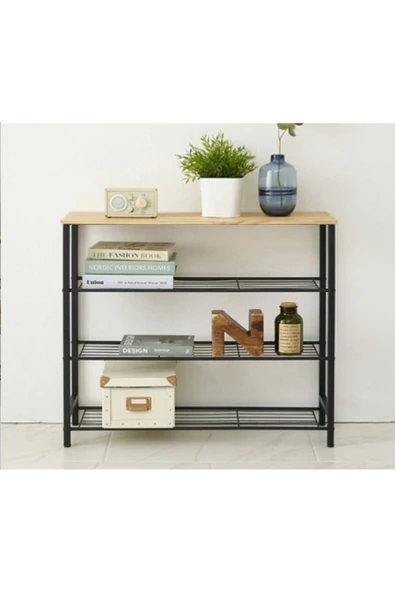 Retodesign Retohome Ayakkabılık Ve Çok Amaçlı Raf 3 Katlı ürün görseli 1