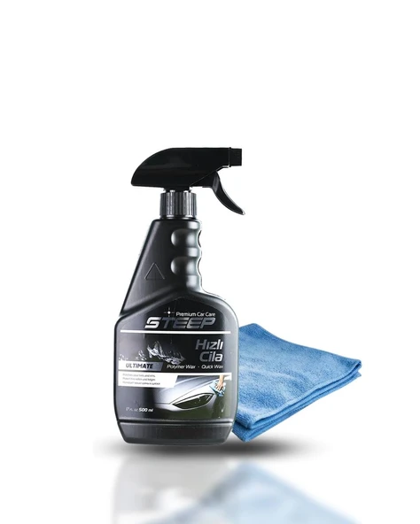 STEEP Ultimate Hızlı Cila Wax İçerikli 500 Ml Mikrofiber 40X40 Bez ürün görseli 1