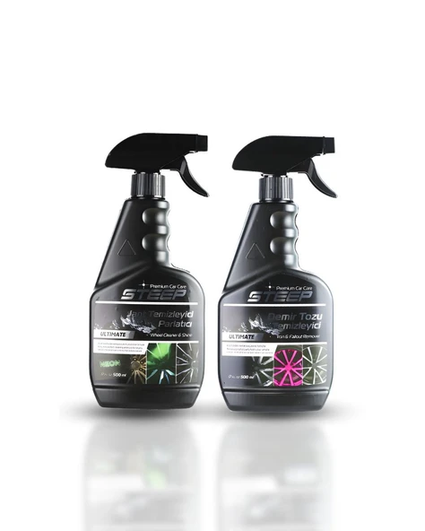 STEEP Ultimate Demir Tozu ve Jant Temizleyici 500 Ml Premium Set ürün görseli 1