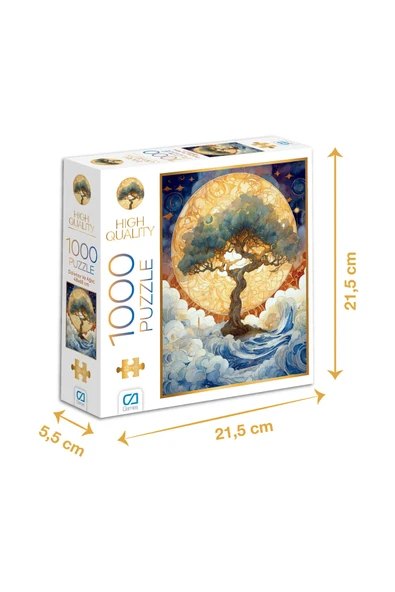 Ca Games 1000 Parça Dolunay ve Ağaç Puzzle 7063 ürün görseli 1