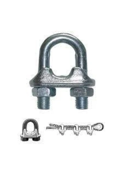 ZİNSAN 8 Mm Çelik Halat Klemensi ürün görseli 1