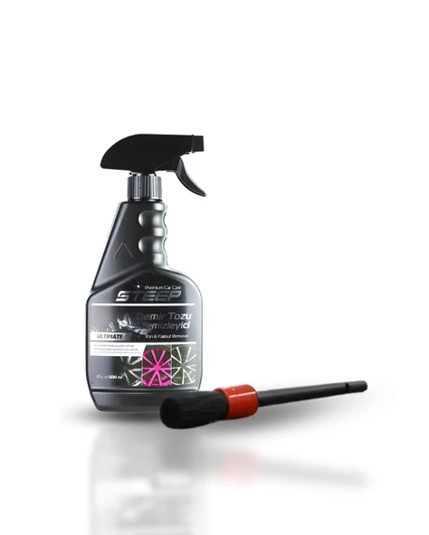 STEEP Ultimate Demir Tozu Temizleyici 500 Ml Detay Temizlik Fırçası ürün görseli 1