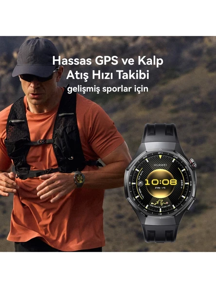 Huawei Watch GT6 Pro 46MM Siyah - Resim 4