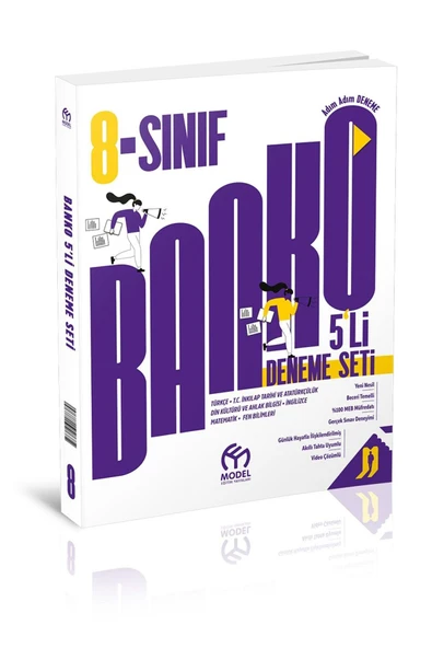 8.Sınıf Banko Tüm Dersler 5'li Deneme ürün görseli 1