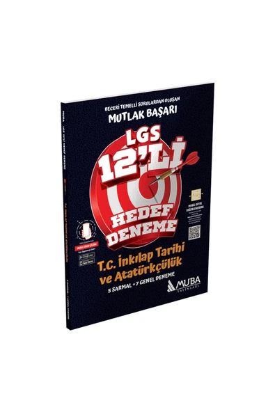 MB 8.Sınıf T.C. İnkılap Tarihi ve Atatürkçülük 12 Li Hedef Deneme ürün görseli 1