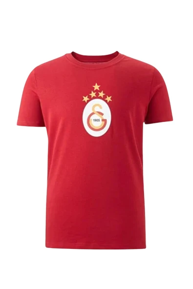 Galatasaray Orijinal Lisanslı 5 Yıldızlı Arma T-Shirt ürün görseli 1
