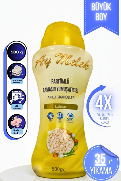 Çamaşır Parfümü 500 gr Çamaşır Yumuşatıcısı Granül Parçacıklı (Lalezar) ürün görseli 1