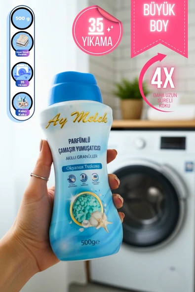 Çamaşır Parfümü 500 gr Çamaşır Yumuşatıcısı Granül Parçacıklı (Okyanus Esintisi) ürün görseli 1