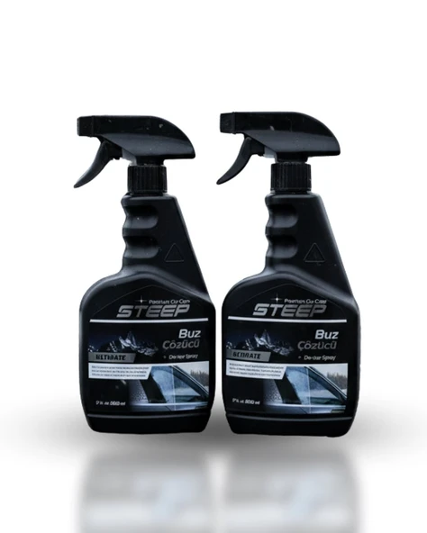 STEEP Ultimate Cam Buz Çözücü ve Buzlanma Önleyici 500 Ml 2 Adet ürün görseli 1