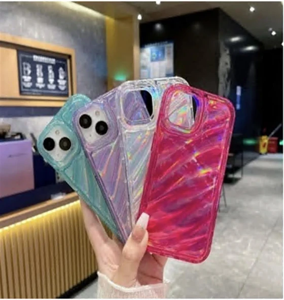 iPhone 14 Pro Max Uyumlu Telefon Kılıfı Kamera Çıkıntılı Kabartmalı Parlak Desenli Darbe Emici Silikon Kılıf 8682027670330 ürün görseli 1