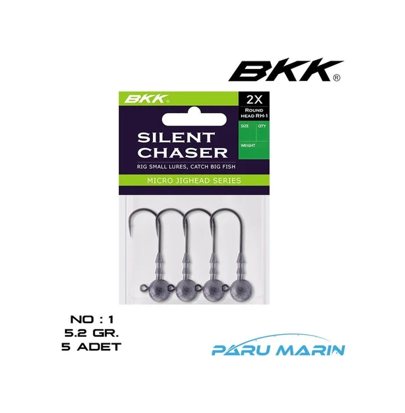 BKK Silent Chaser Round Head Jig Head 5.2gr. #1 ürün görseli 1