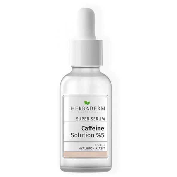 Herbaderm Super Serum Caffeine Solution %5 Göz Çevresi Serumu 30 ml ürün görseli 1
