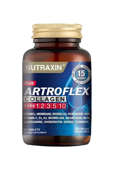 Nutraxin Artroflex Plus Collagen Tip 1-2-3-5-10 90 Tablet ürün görseli 1