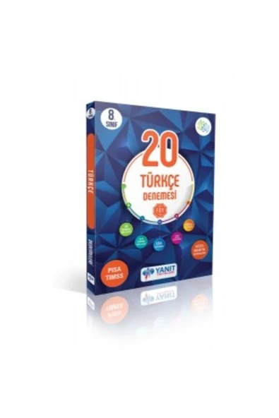 8 Sınıf Lgs 20 Türkçe Denemesi Video Çözümlü 2022 Baskı ürün görseli 1