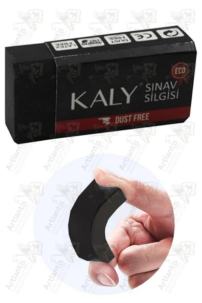 Sınav Silgisi Siyah Silgi Orta Boy 1 Adet Silka Kaly Yumuşak Sınav Silgisi Ufalanmayan Okul Büro ürün görseli 1