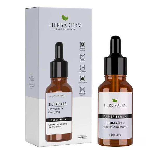 Herbaderm Biobariyer Serum 30 ml ürün görseli 1