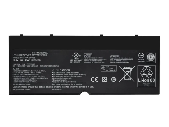 Fujitsu Lifebook T904U Uyumlu Notebook Bataryası Pili ürün görseli 1