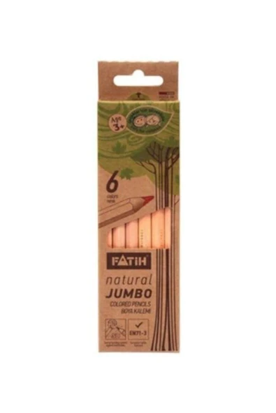Fatih Naturel Jumbo 6 Renk 8690216335809 Hızlı Teslimat ürün görseli 1