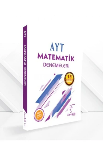 Karekök Eğitim Yayın Yeni Müf. Karekök Yayınları AYT Matematik Denemeleri (15 Çözümlü Deneme) ürün görseli 1