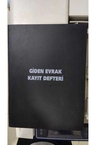 Gültaş Giden Evrak Kayıt Defteri 24x33 40 Yaprak PP KPK GÜLTAŞ ürün görseli 1