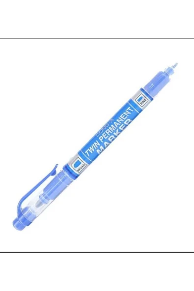 Dong-A Dong A Twın Parmanet Marker Cift Taraflı Mavi ürün görseli 1