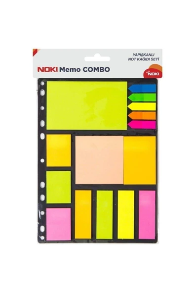 Noki Memo Combo Yapışkan Notluk ürün görseli 1