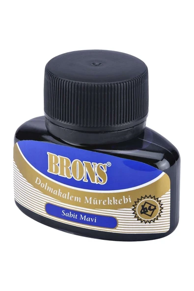 Brons Yazı Mürekkebi Royal Mavi 35cc. ürün görseli 1