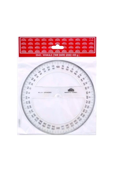 HATAS 0940 Minkale 360 Derece Tam Daire Gradlı 15 cm ürün görseli 1