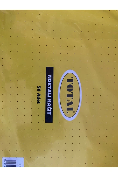 TOTAL NOKTALI KAĞIT 50 Lİ ürün görseli 1