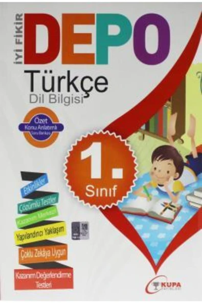 Kupa Yayınları 1. Sınıf Türkçe Ödev Kitabı ürün görseli 1