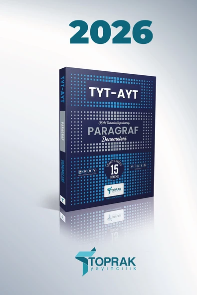TYT-AYT PARAGRAF DENEME KİTABI ürün görseli 1