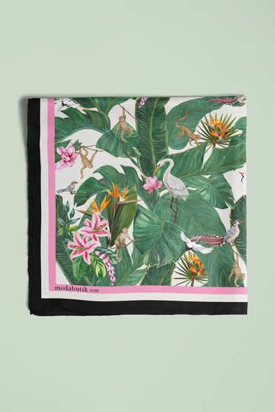 C10 KADIN DESENLİ BANDANA - Resim 6