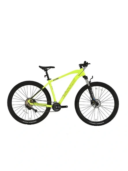 BİSAN MTX 7500 CUES ERKEK DAĞ BİSİKLETİ 48CM HD 27.5 JANT 20 VİTES NEON SARI BEYAZ SİYAH ürün görseli 1