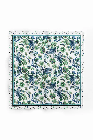F75 GEOMETRIC ETNIC  BANDANA - Resim 2