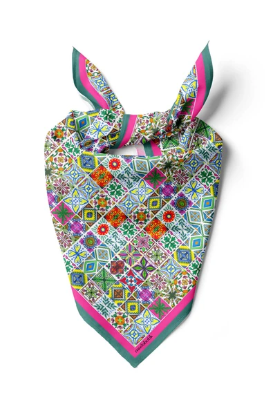 F88  KADIN DESENLİ BANDANA ürün görseli 1