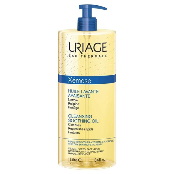Uriage Xemose Cleansing Soothing Oil 1000 ml ürün görseli 1