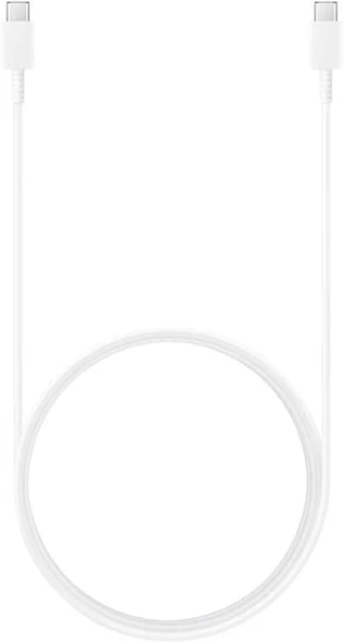 SAMSUNG 15W PD Type-C to Type-C 3A Kablo Hızlı Şarj Kablosu Beyaz 1metre ürün görseli 1