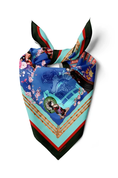 C48 KADIN DESENLİ BANDANA ürün görseli 1
