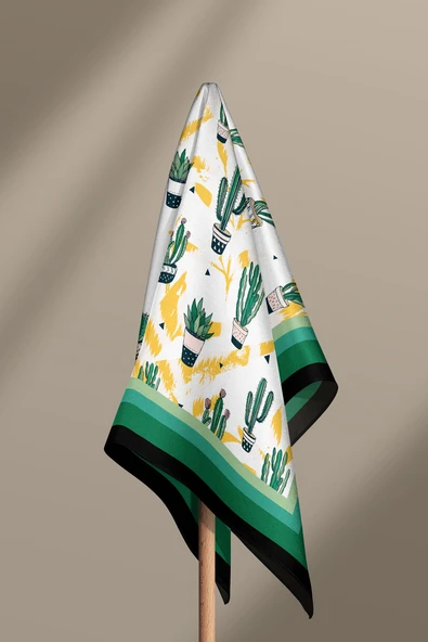 C33 KADIN DESENLİ BANDANA - Resim 3