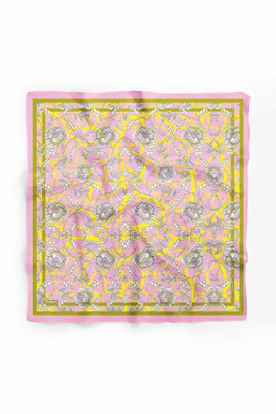C43 KADIN DESENLİ BANDANA - Resim 2