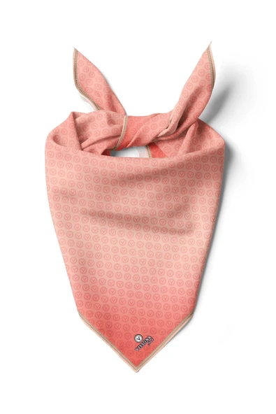 %100 İpek Kadın Desenli Bandana 80x80 ürün görseli 1
