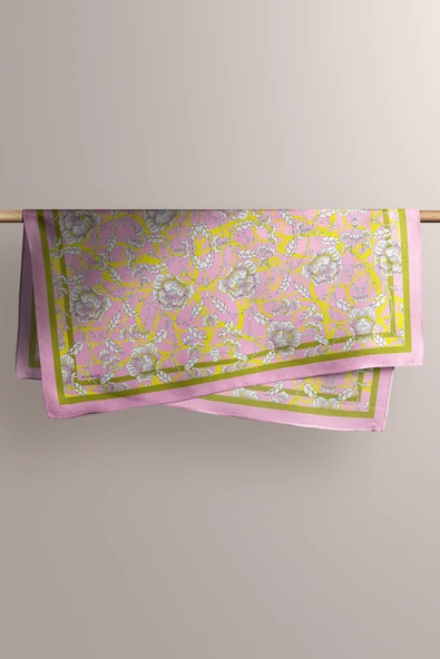 C43 KADIN DESENLİ BANDANA - Resim 4