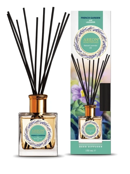 Areon Lavender Oil French Garden 150 Ml Bambu Çubuklu Oda Kokusu ürün görseli 1