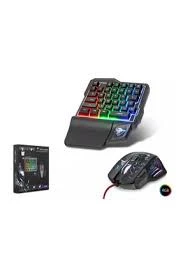 PLOSMART LED BACKLIGHT MİNİ OYUNCU KLAVYESİ ürün görseli 1