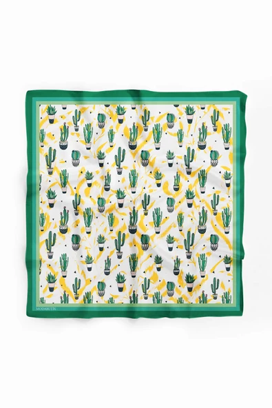 C33 KADIN DESENLİ BANDANA - Resim 2