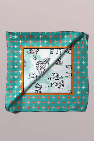 F77 ZEBRA TASARIMLI BANDANA - Resim 5