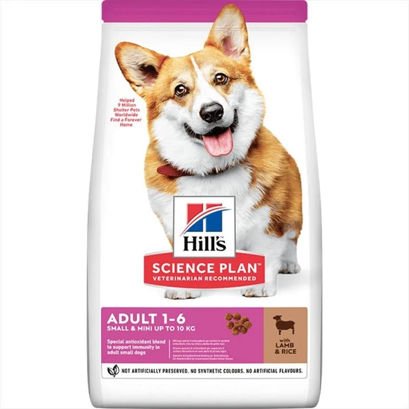 Hill's Kuzulu ve Pirinçli Küçük ve Mini Irk Yetişkin Köpek Maması 6 kg ürün görseli 1