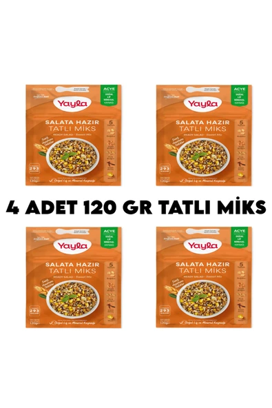 Yayla Tatlı Miks Hazır Salata x 4 Adet ürün görseli 1