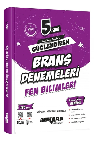 5.Sınıf Güçlendiren Fen Bilimleri Branş Denemeleri ürün görseli 1